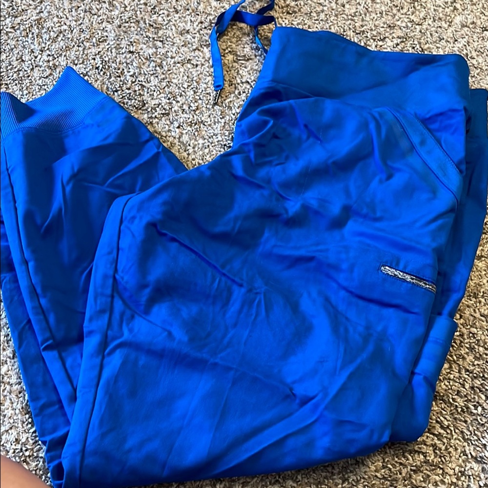 Grey’s Anatomy by Barco Royal Blue Jogger Scrub Bottoms